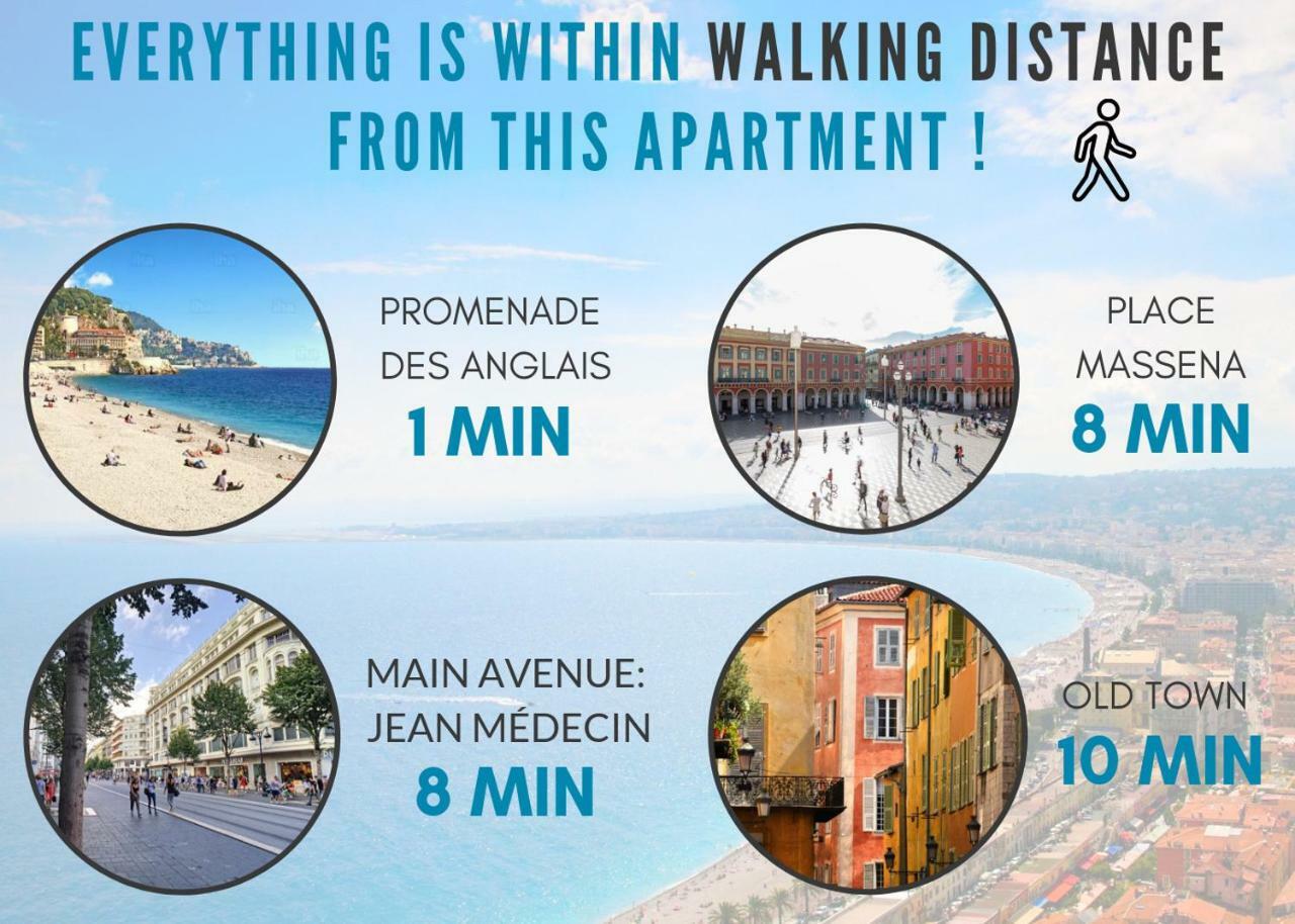 Apartment Nestor&jeeves - Square Promenade - - Direct Access Sea *